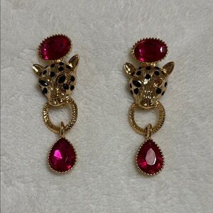 Elegant Panther Earrings
